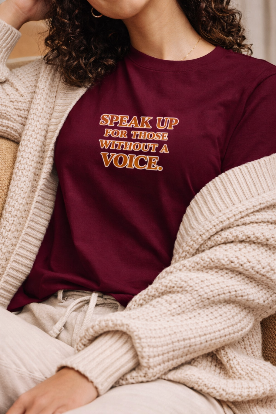 Speak Up Heavyweight Tee