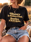 History Is Written Loud Crop Top