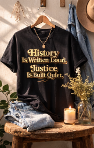 History Is Written Loud Crop Top